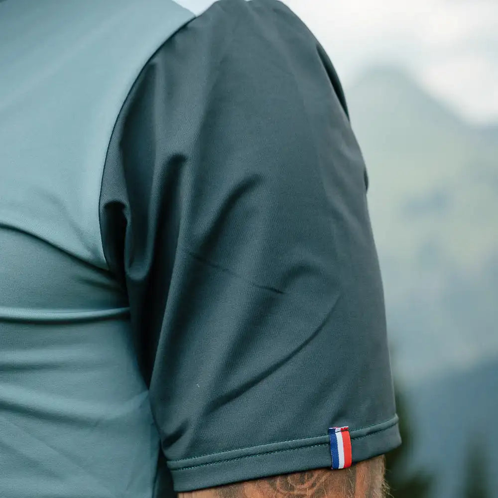 maillot velo homme manches courtes