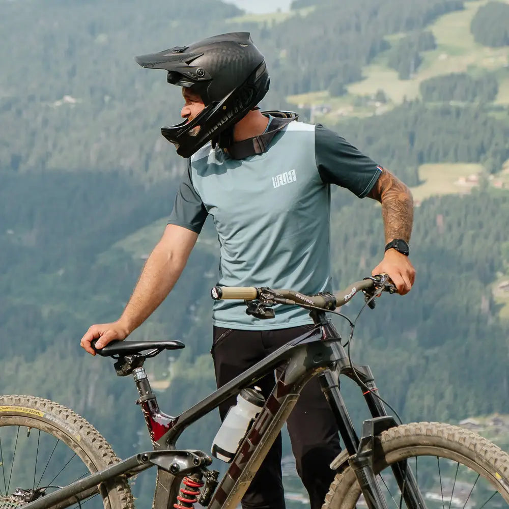 manches courtes maillot vtt homme